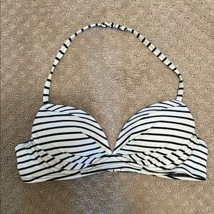 Victoria’s Secret VS Striped Halter push-up Bikini Top